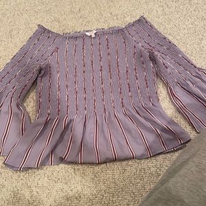 Thin blouse for spring